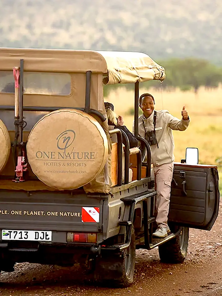 Luxury Safari with expert guide.