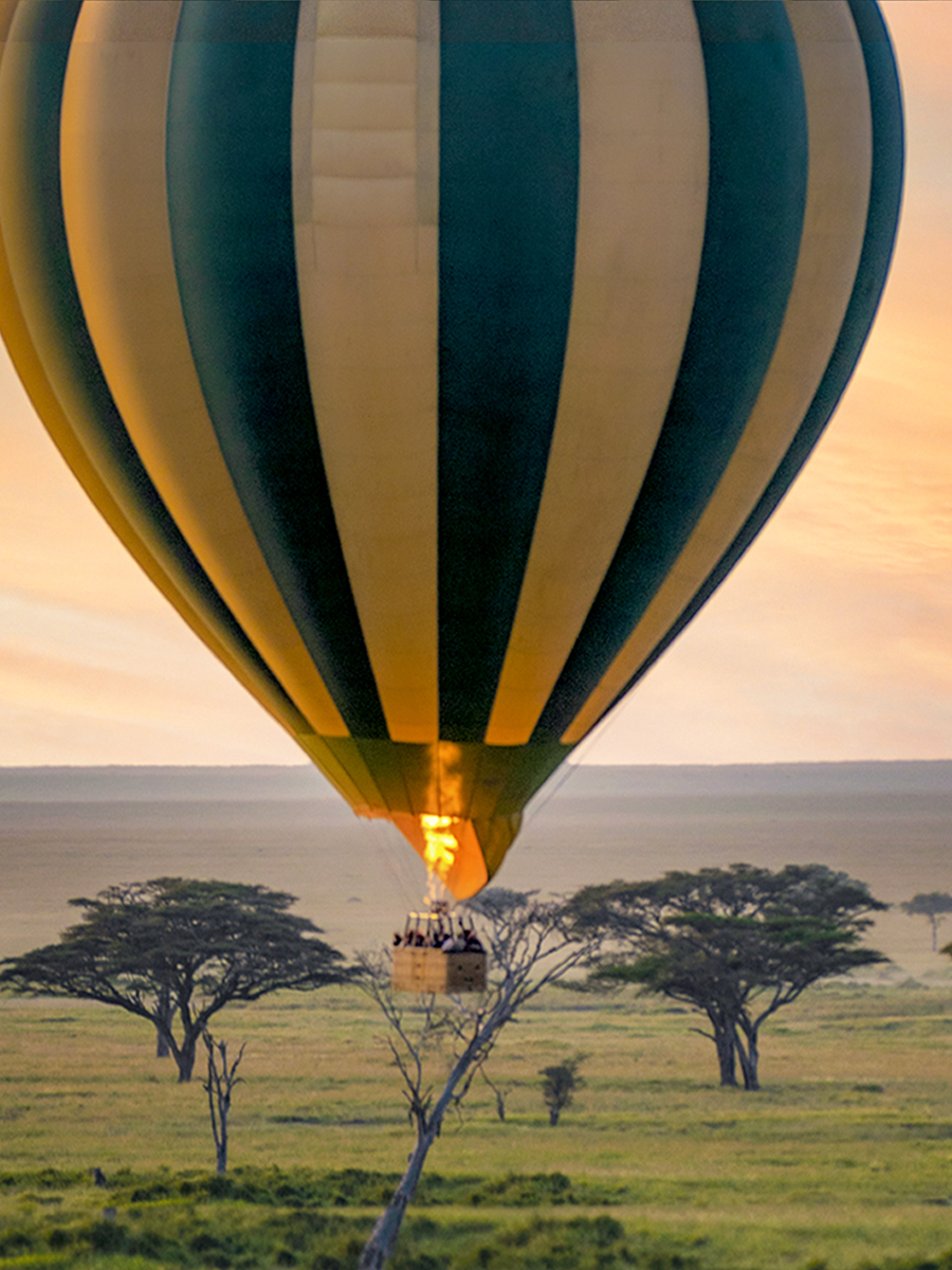 Balloon Safari in the Serengeti