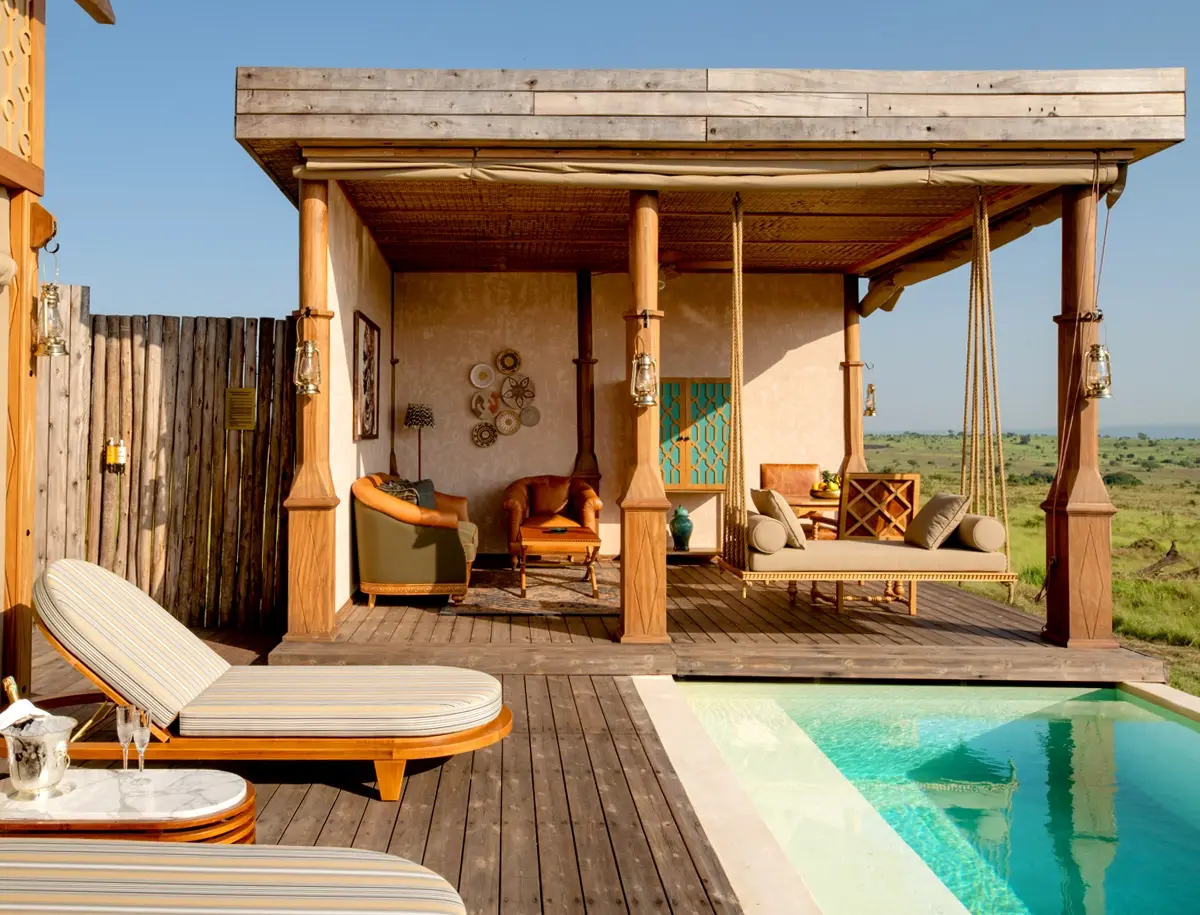 Private Sundeck at One Nature Mara