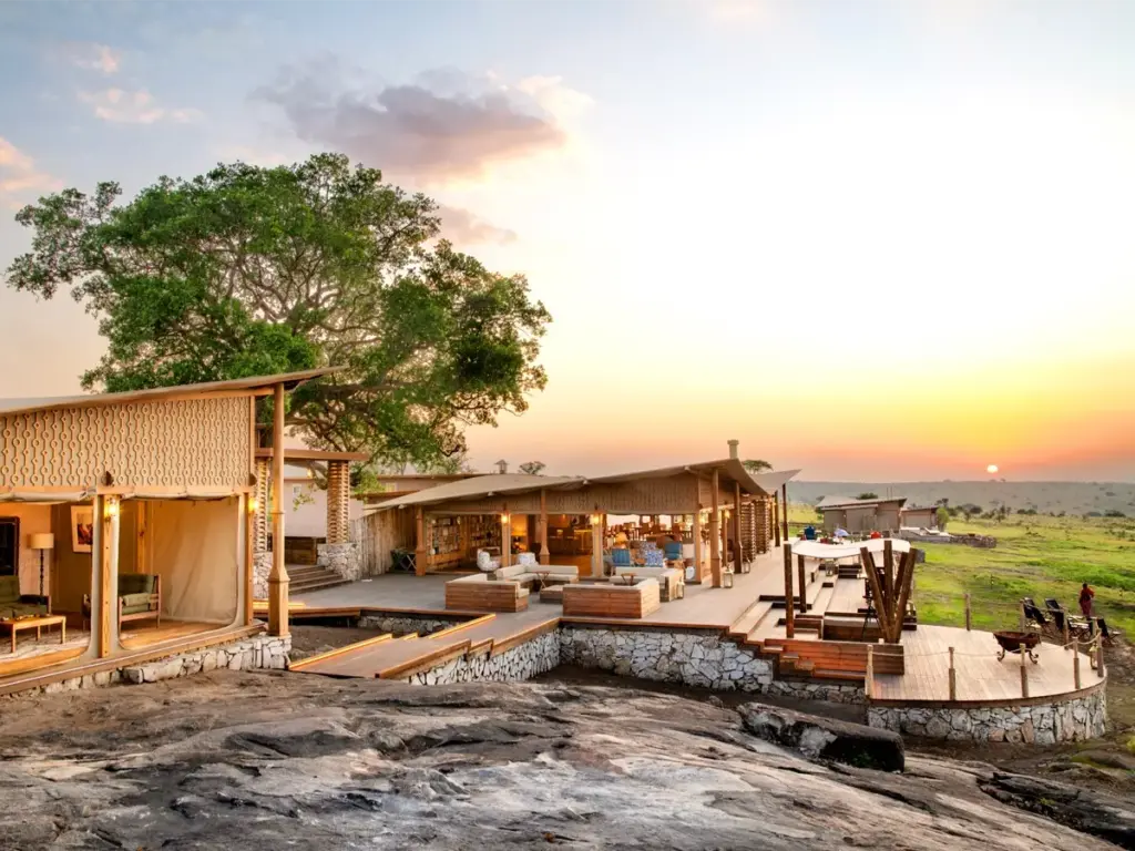 One Nature Mara River Lodge in the Northern Serengeti, Tanzania.