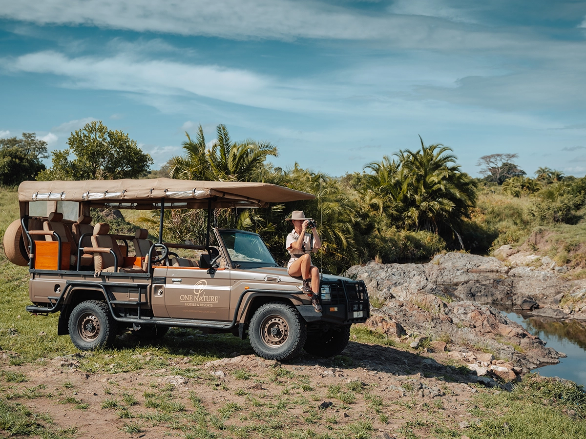 Luxury safari experience with One Nature Hotels in Serengeti National Park, Tanzania.