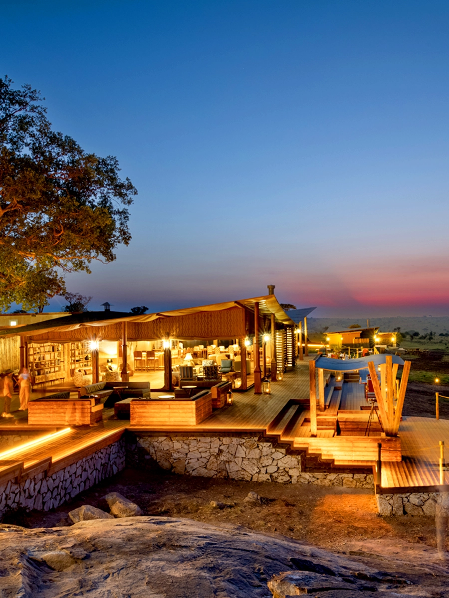 A breathtaking view of the Serengeti sky at night as seen from One Nature Nyaruswiga